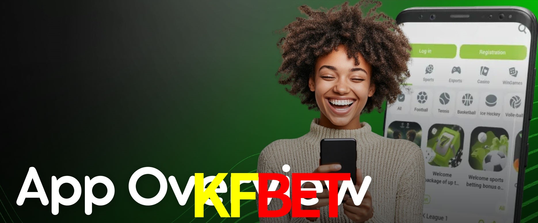 APP oficial da KFBET para mobile